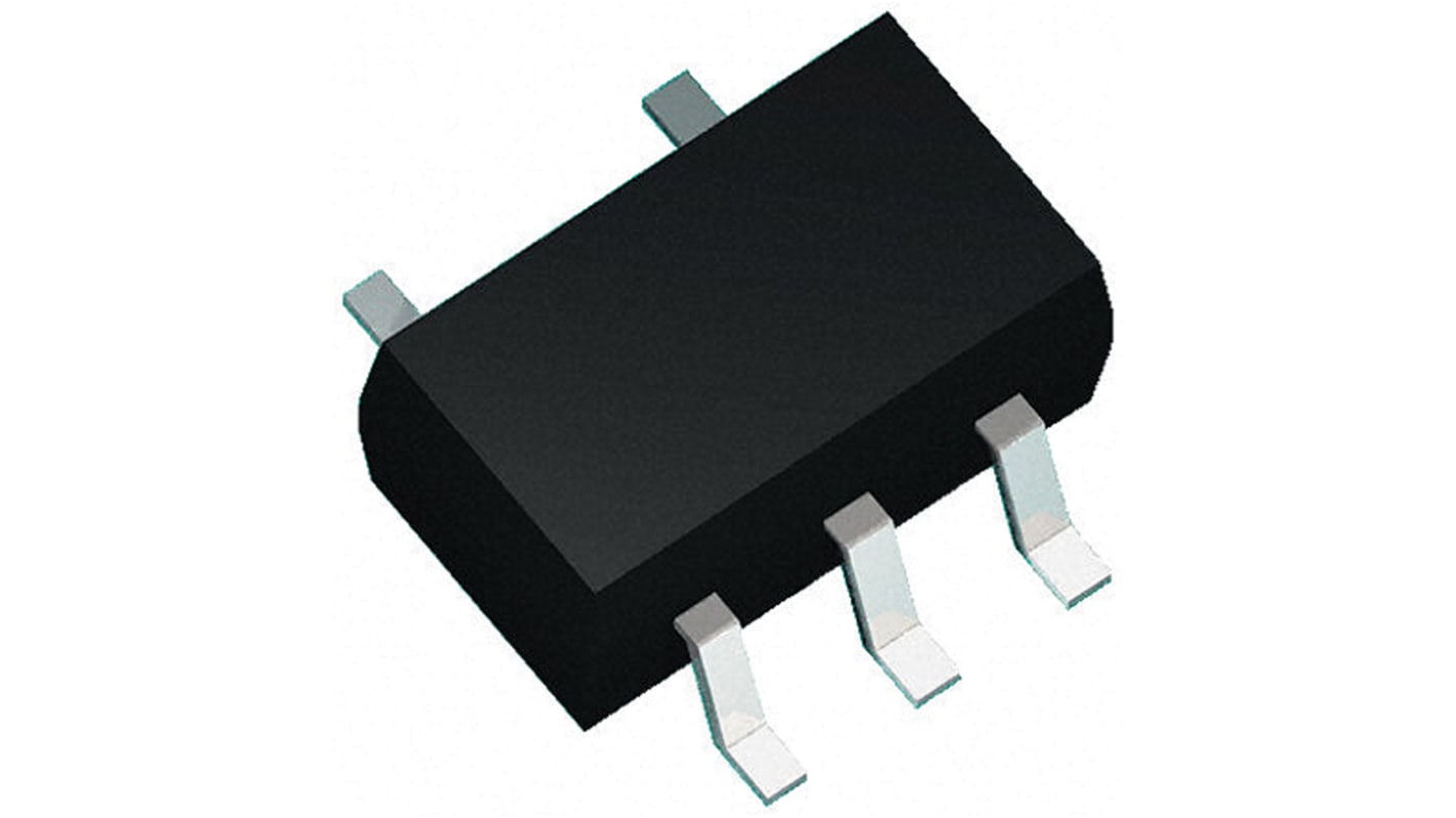 onsemi オペアンプ, 表面実装, 1回路, 単一電源, NCV20061SQ3T2G