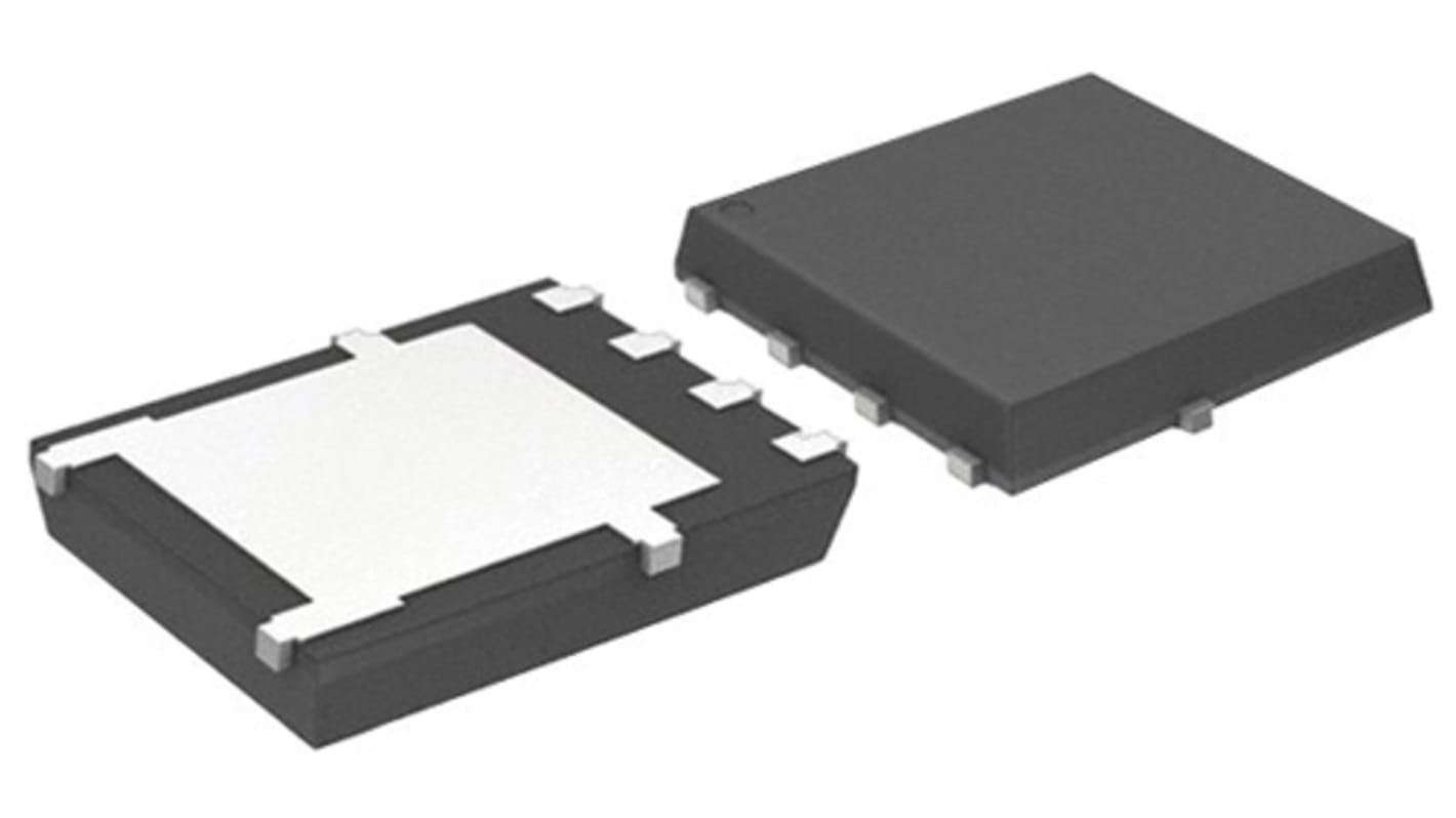 MOSFET onsemi, canale N, 4,4 mΩ, 157 A, DFN, Montaggio superficiale