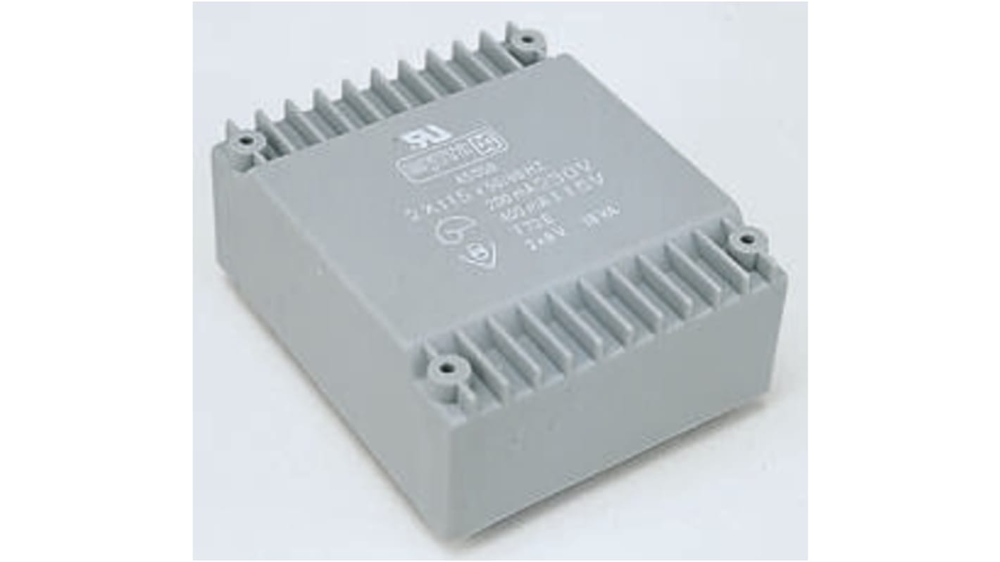 Myrra 24V ac 2 Output Through Hole PCB Transformer, 24VA