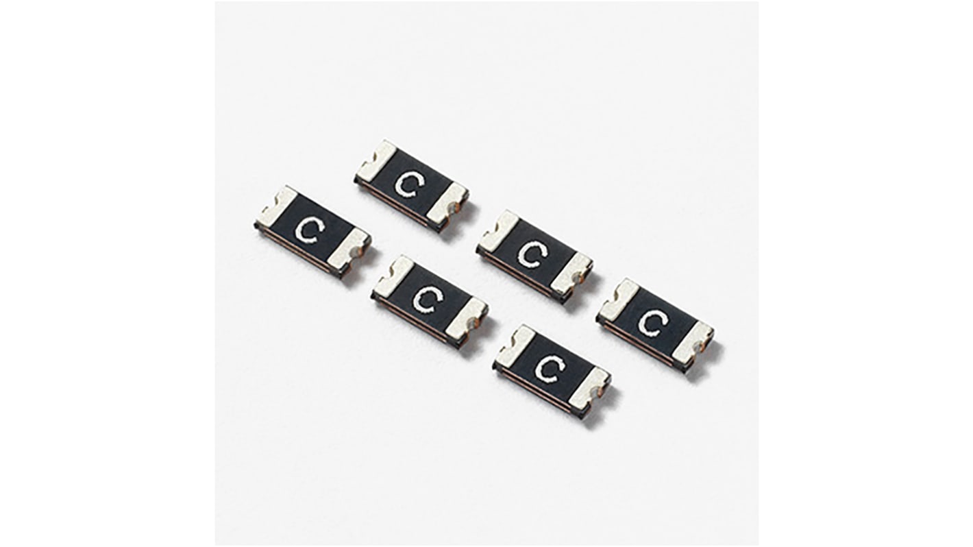 Wickmann 1206L SMD Sicherung, rückstellend / 8A, 6V dc 2s 4A F 50 A max. 3.4mm 1.4mm 1.8mm