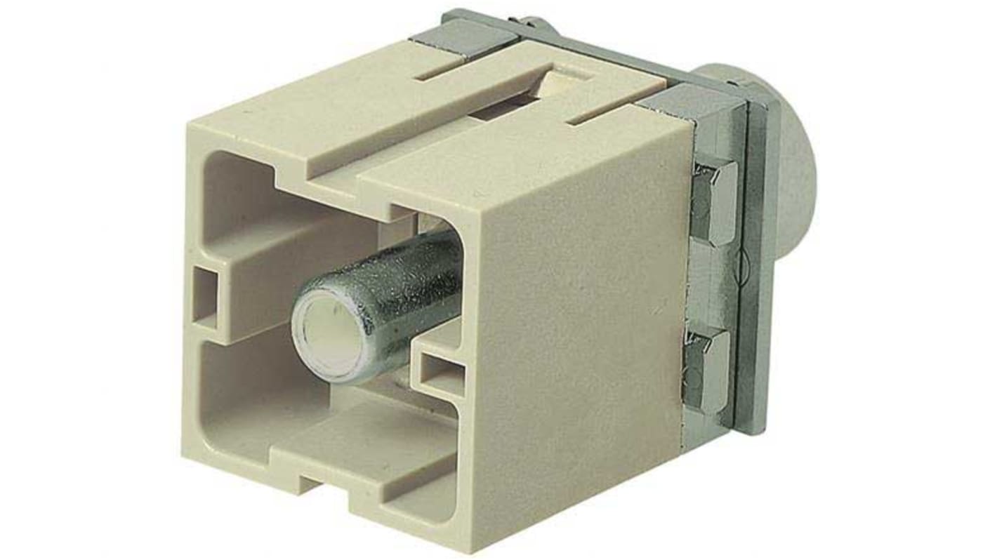 HARTING Heavy Duty Power Connector Module, 200A, Male, Han-Modular Series, 1 Contacts