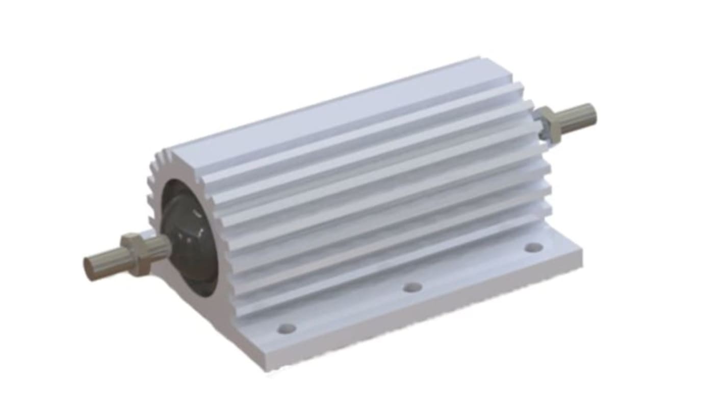 Resistencia de montaje en panel RS PRO, 100Ω ±5% 200W, Con carcasa de aluminio, Axial, Bobinado