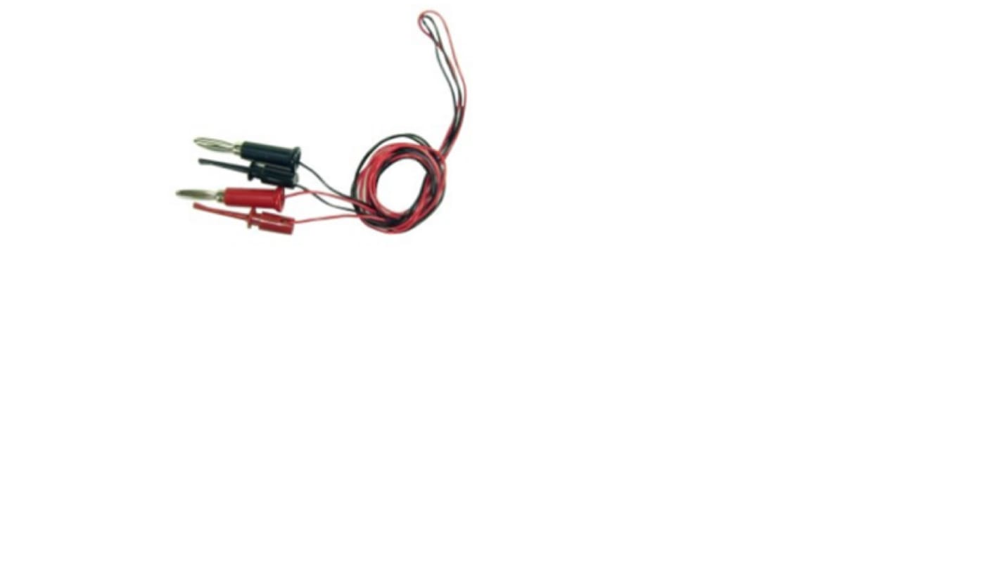 Teishin Electric Test lead, Black, Red, 1m Lead Length