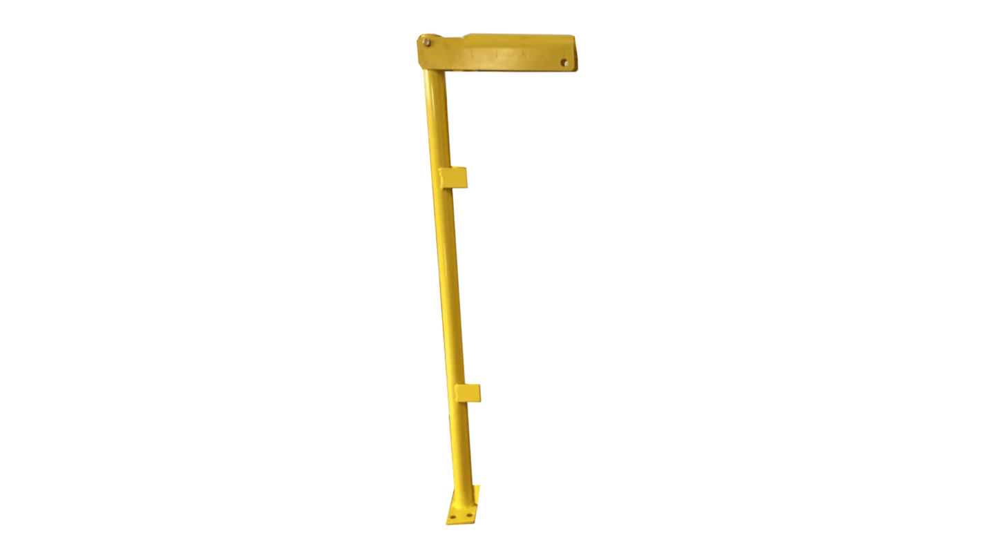 RS PRO Yellow Steel Protection Barrier