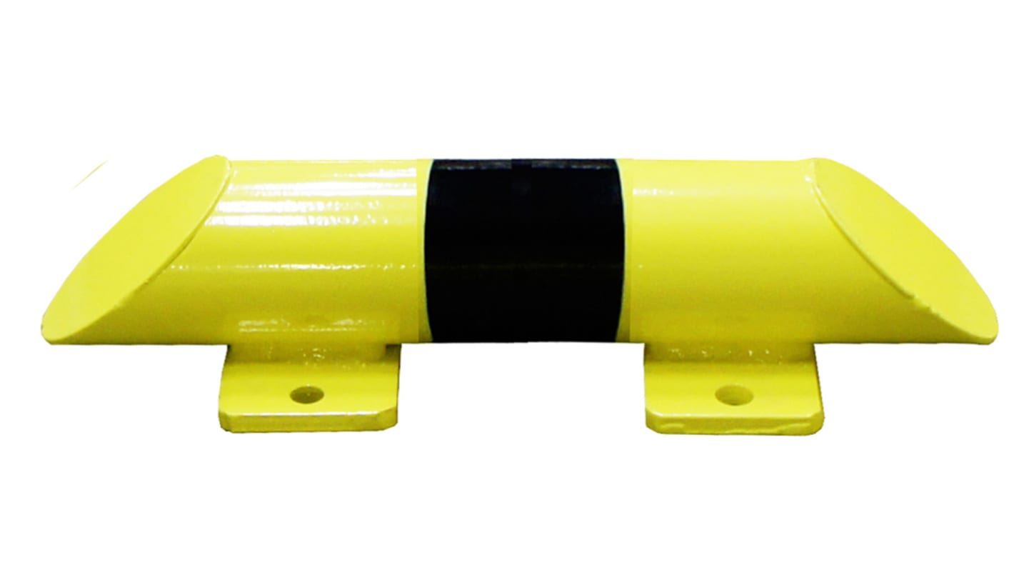 RS PRO Black & Yellow Steel Protection Stop