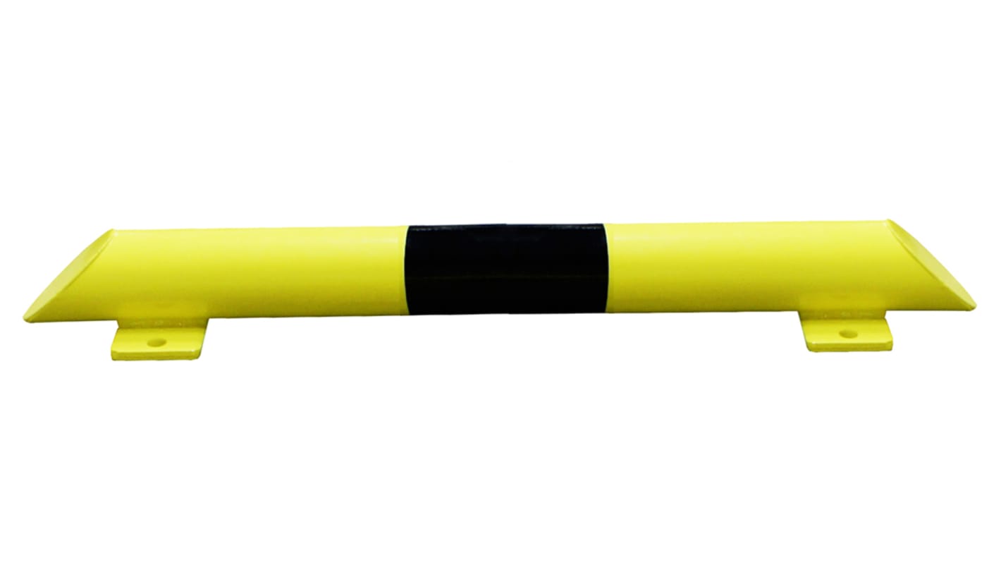 Barrière sécurité RS PRO en Acier Noir/Jaune x Haut. 86mm