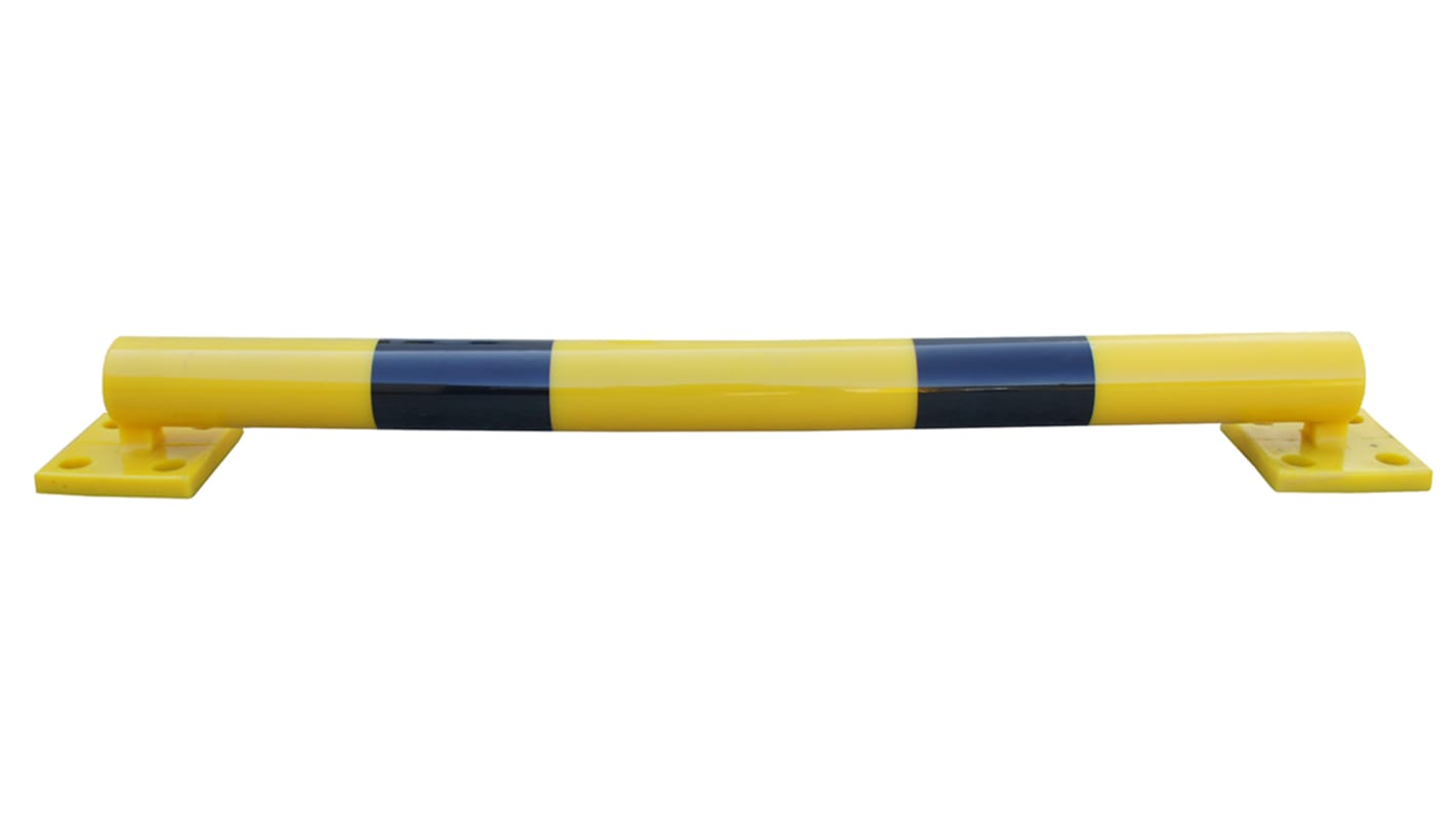 RS PRO Black, Yellow Impact Protector 1200mm x 80mm 150mm | RS