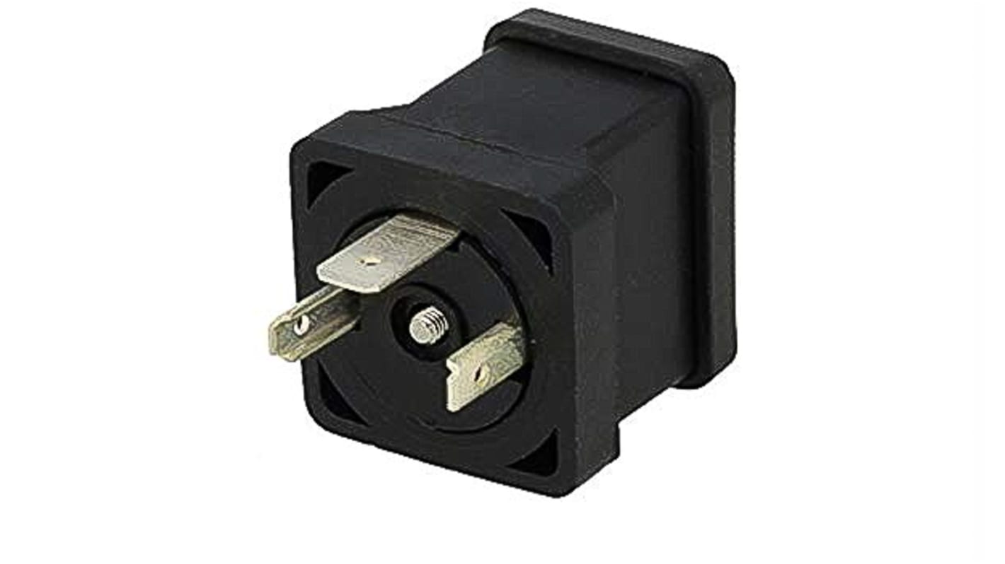 Konektor pro solenoidy podle normy DIN 43650, řada: 121001, Samec