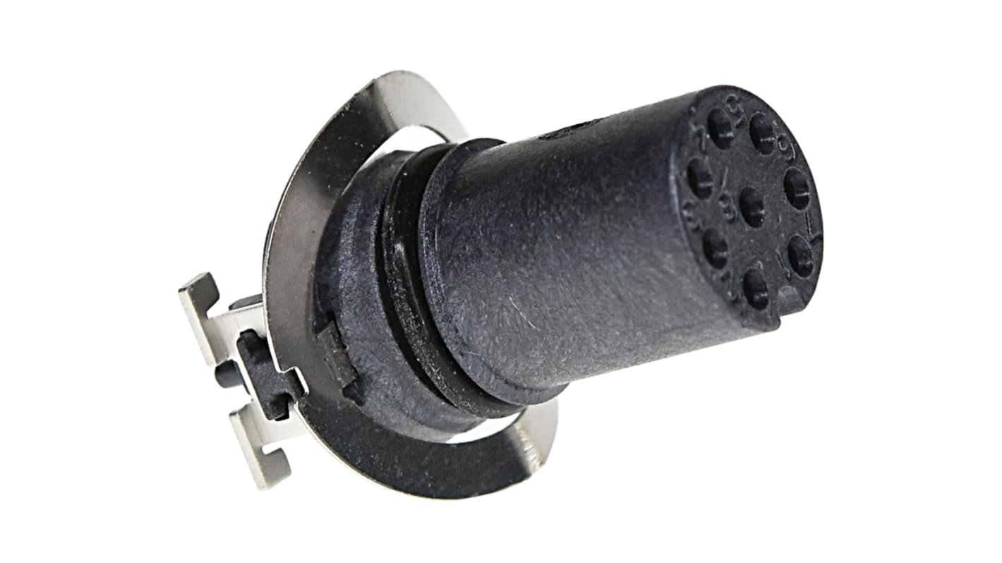 Amphenol Industrial Circular Connector, 5 Contacts, Panel Mount, M12 Connector, Socket, Female, IP65, IP68, M Series