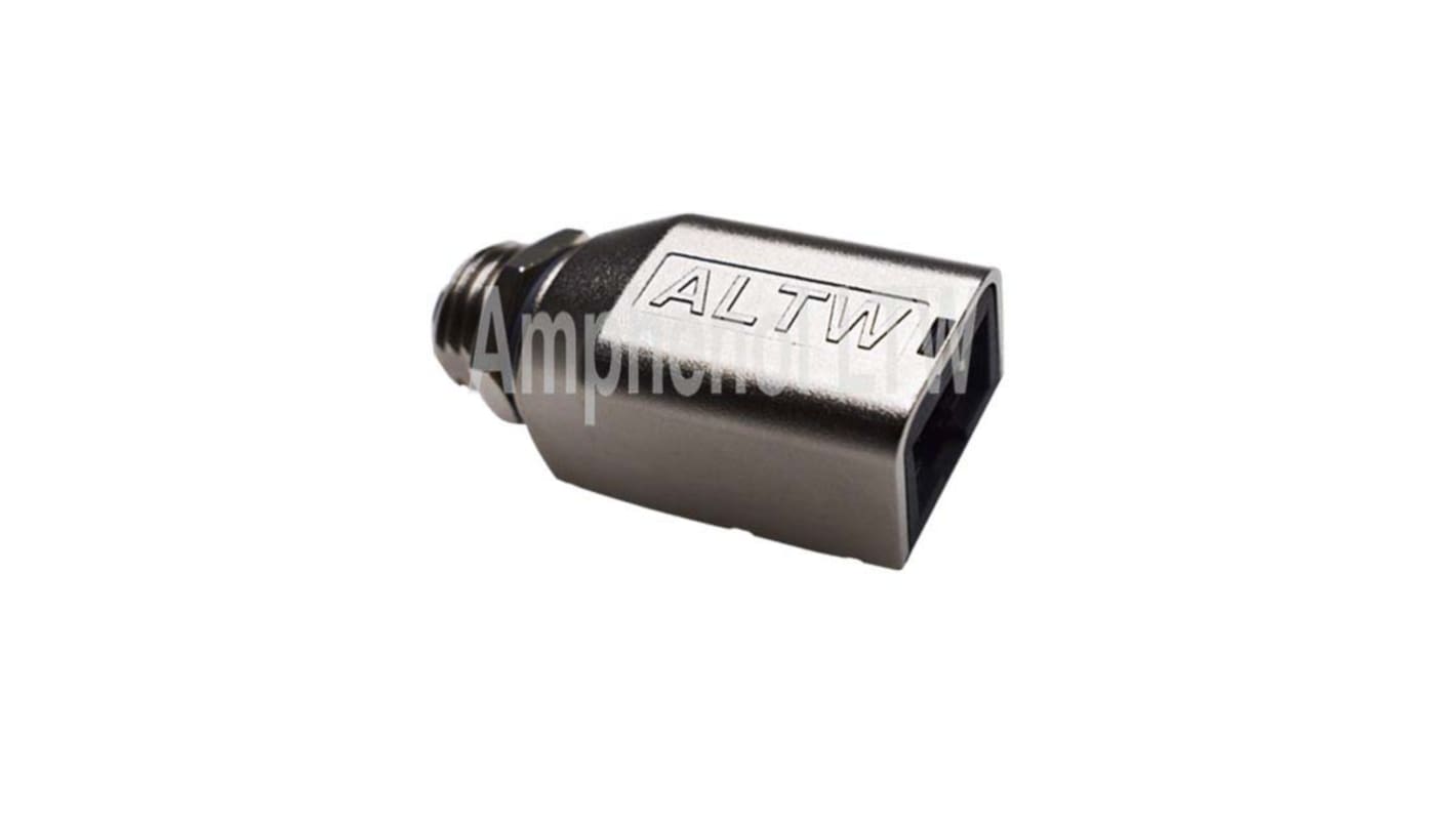 Adaptateur pour connecteur cylindrique Droit Amphenol Industrial