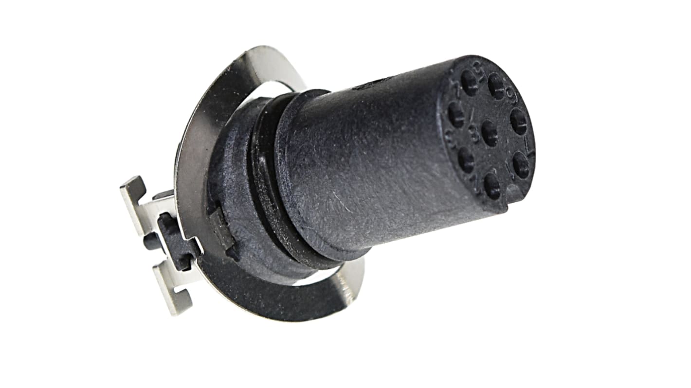 Amphenol Industrial Circular Connector, 5 Contacts, Panel Mount, M12 Connector, Socket, Female, IP65, IP68, M Series