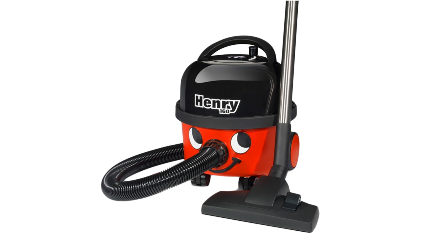 Numatic Henry Hoover HVR160 porszívó 620W, 230V ac, alkalmazható: (Száraz porszívózás)-hoz, kábel: 10m L, Piros