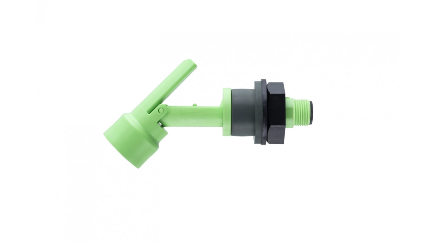 Sensata Cynergy3 LLF 70 Series Horizontal External Polyvinylidene Fluoride Float Switch, Float, SPNO, 300V ac Max, 300V