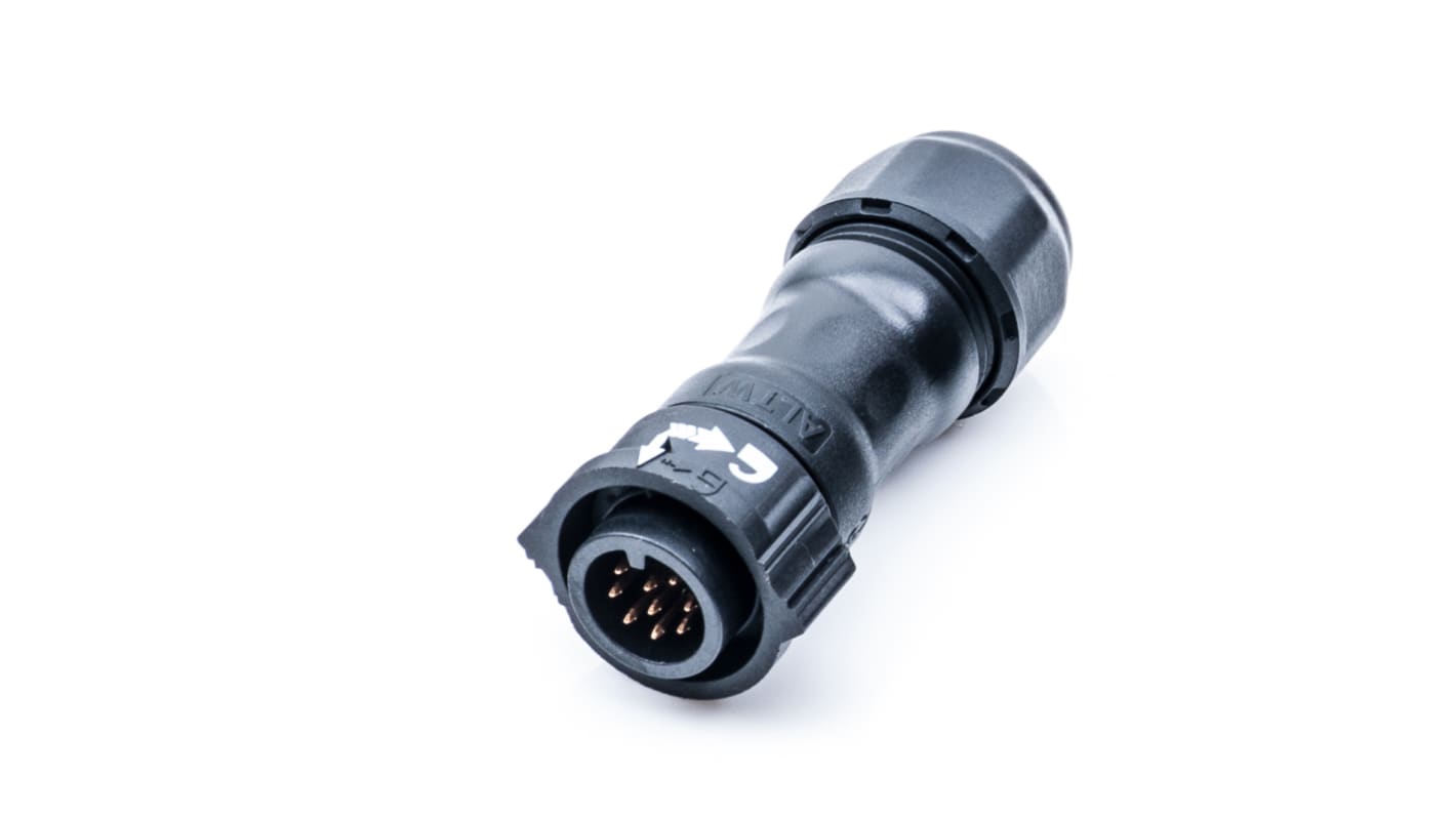 Amphenol Industrial Circular Connector, 8 Contacts, Cable Mount, Plug, Male, IP68, X-Lok Series