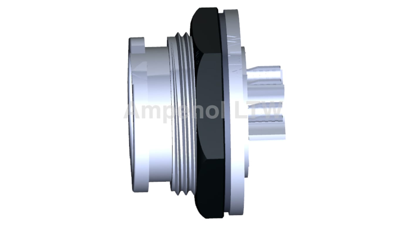 Amphenol Industrial Circular Connector, 3 Contacts, Front Mount, Plug, Male, IP68, X-Lok Series