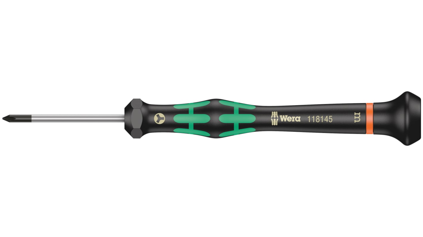 Wera M PHILLIPS® Präzisionsschraubendreher, 137 mm / Klinge 40 mm