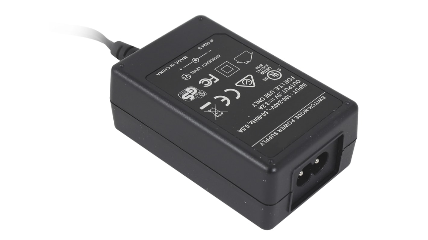 RS PRO 24V dc AC/DC-adapter, 0 → 1A, 24W