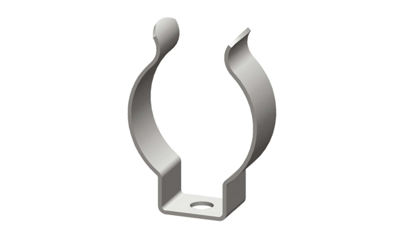 RS PRO 12mm Steel Spring Clip, 11.91mm x 16.27mm x 7.94mm, 6mm RS