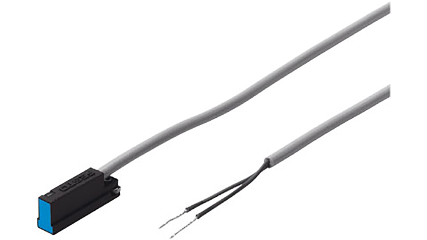 Festo SME-8 Näherungssensor Pneumatischer Positionsdetektor Schließer mit LED Anzeige, 3 to 230V ac/dc, IP65, IP67