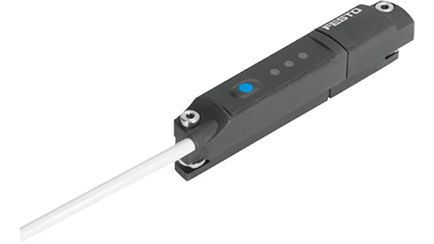 Detector de posición Festo SDAT-MHS-M50-1L-SA-E, NC, NO, PNP, Transmisor de posición, IP65, IP68