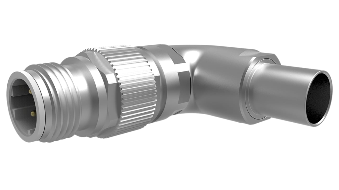 Provertha Circular Connector, M12 Connector, Plug, Male, 42 Series