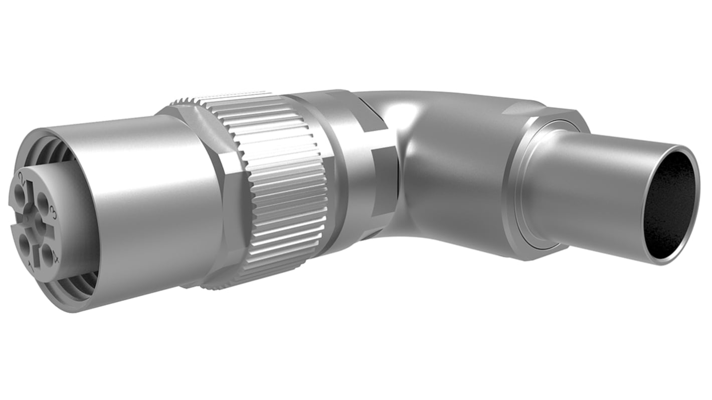 Provertha Circular Connector, M12 Connector, Plug, Male, 42 Series