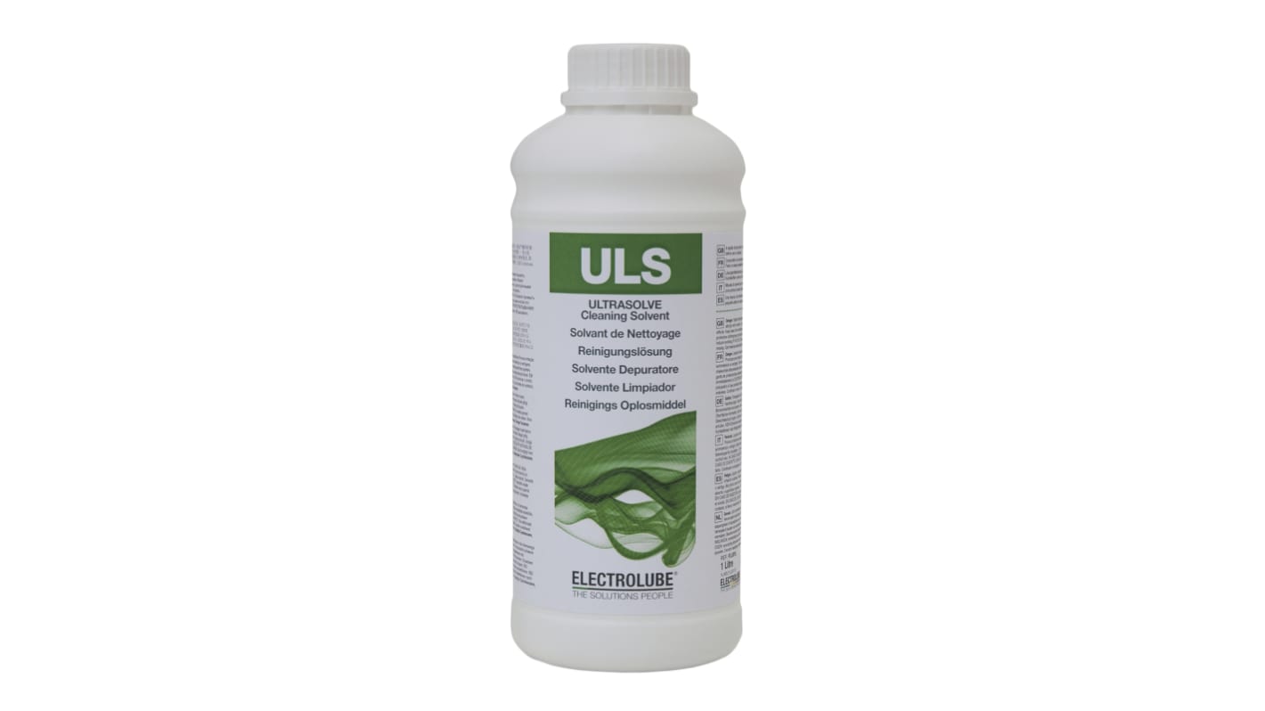 Nettoyant électrique Electrolube Ultrasolve Cleaning Solvent, Bouteille 1 L