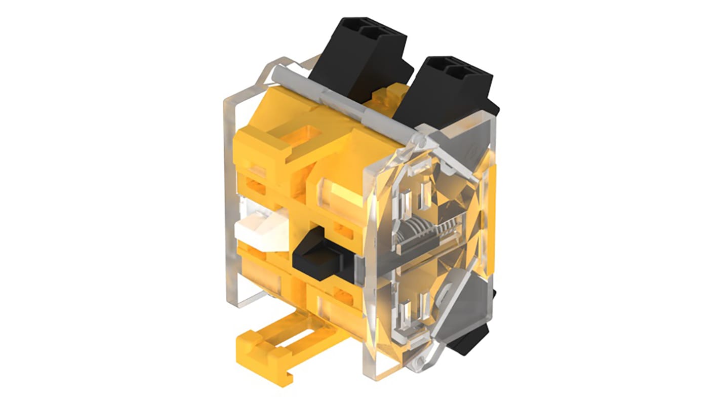 EAO Modularschalter-Kontaktblock, 1 Wechsler, 250V ac für Schalter, Serie 04