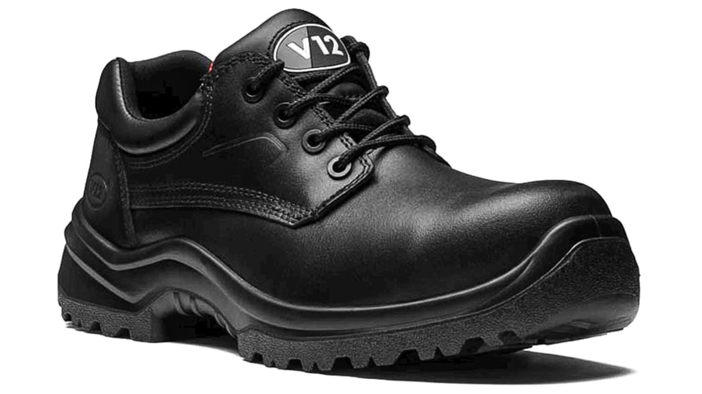 V6411.01/06 V12 Footwear Oxen Black Composite Toe Capped Safety Shoes