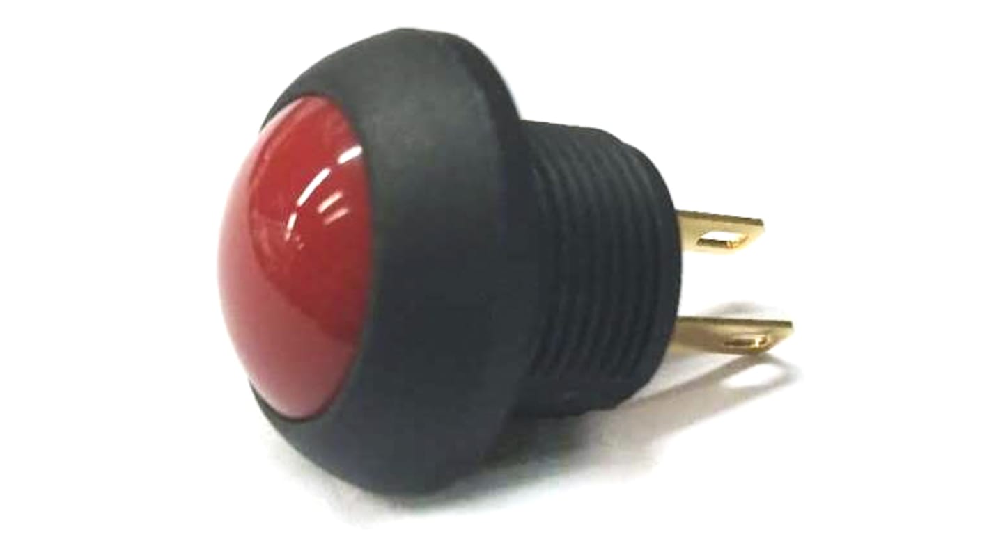 Interruttore a pulsante miniaturizzato RS PRO, SPST, 125 mA a 125 V c.a., 200 mA a 50 V c.c., 400 mA a 32 V c.a., IP68