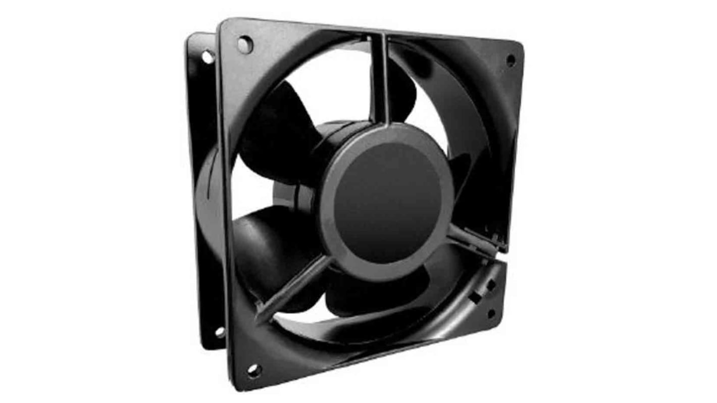 RS PRO Axial Fan, 230 V ac, AC Operation, 180.1m³/h, 15W, 0.08A Max, 120 x 120 x 38mm