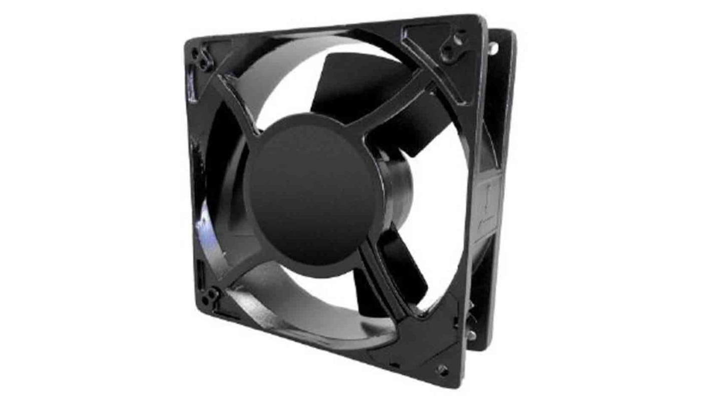 Ventilateur axial RS PRO 230 V c.a., 217.5m³/h, 127 x 127 x 38mm, 26W