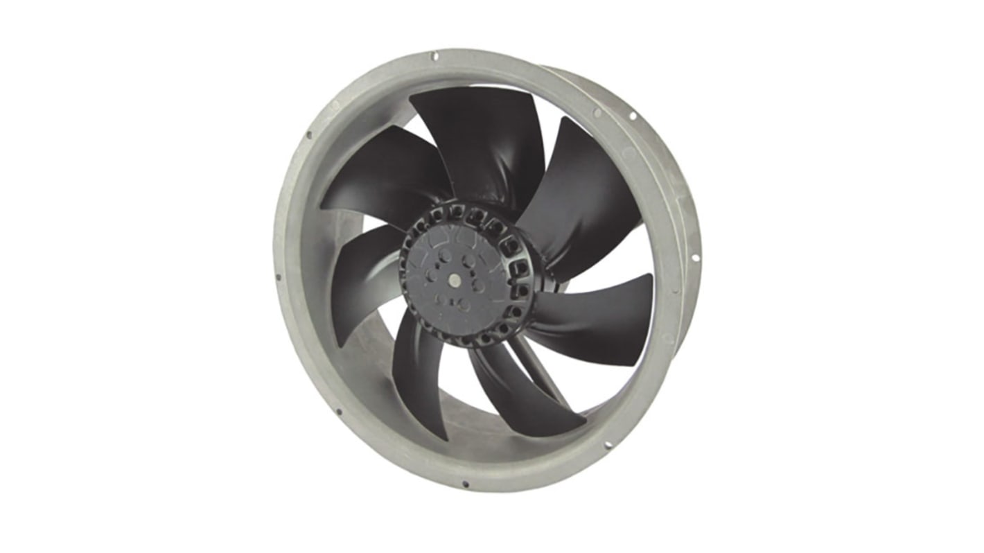 Ventilateur axial RS PRO 230 V c.a., 1699m³/h, 254 x 254 x 89mm, 105W, Dia. 254mm