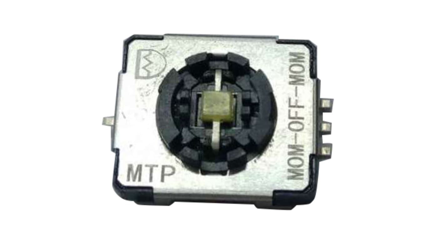 RS PRO, 3 Position Mom-Off-Mom Push-Rotary Switch, 50 mA, Solder