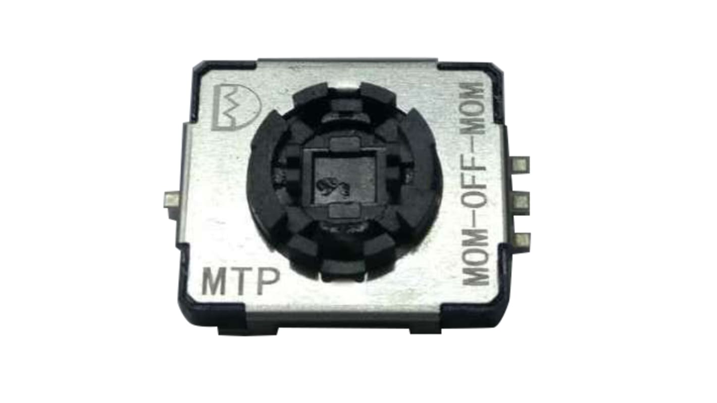 RS PRO, 3 Position SPST Push-Rotary Switch, 50 mA, Solder