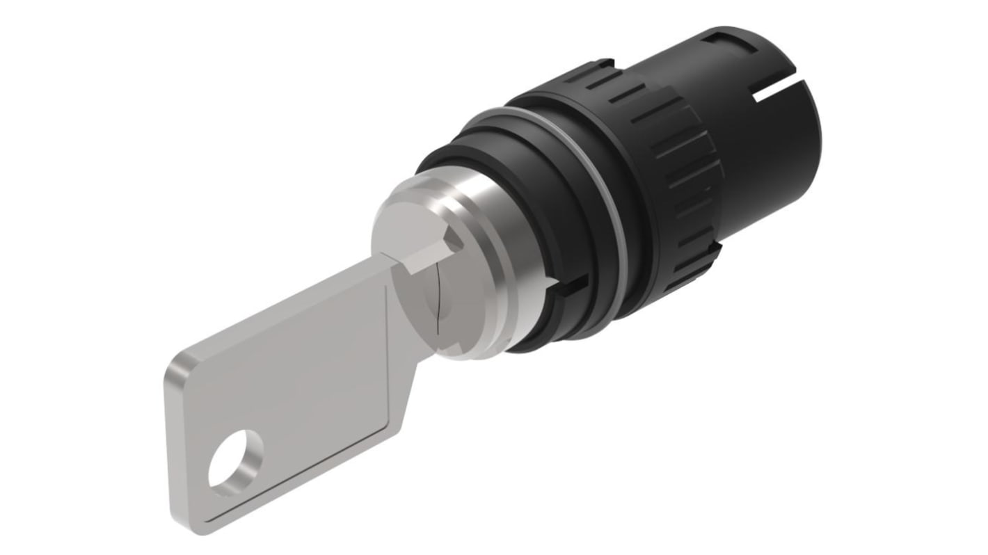 Interruptor de Llave, IP65, 5 A, 2 vías, -25 → +55°C