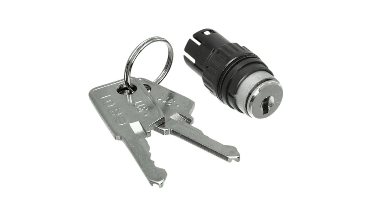 Interruptor de llave, IP65, 2 vías, -25 → +55°C