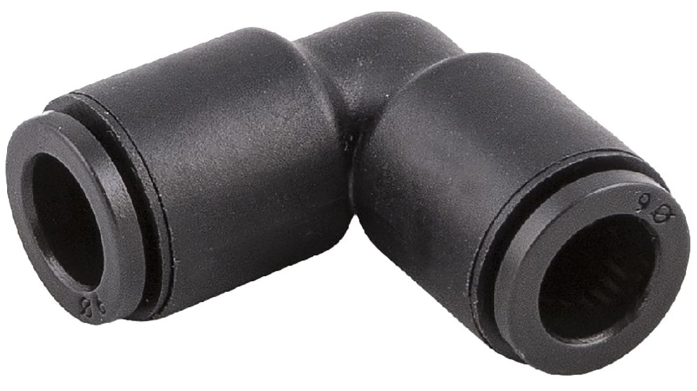 RS PRO Push-in Fitting, Push In 6 mm to Push In 6 mm, Tube-to-Tube Connection Style