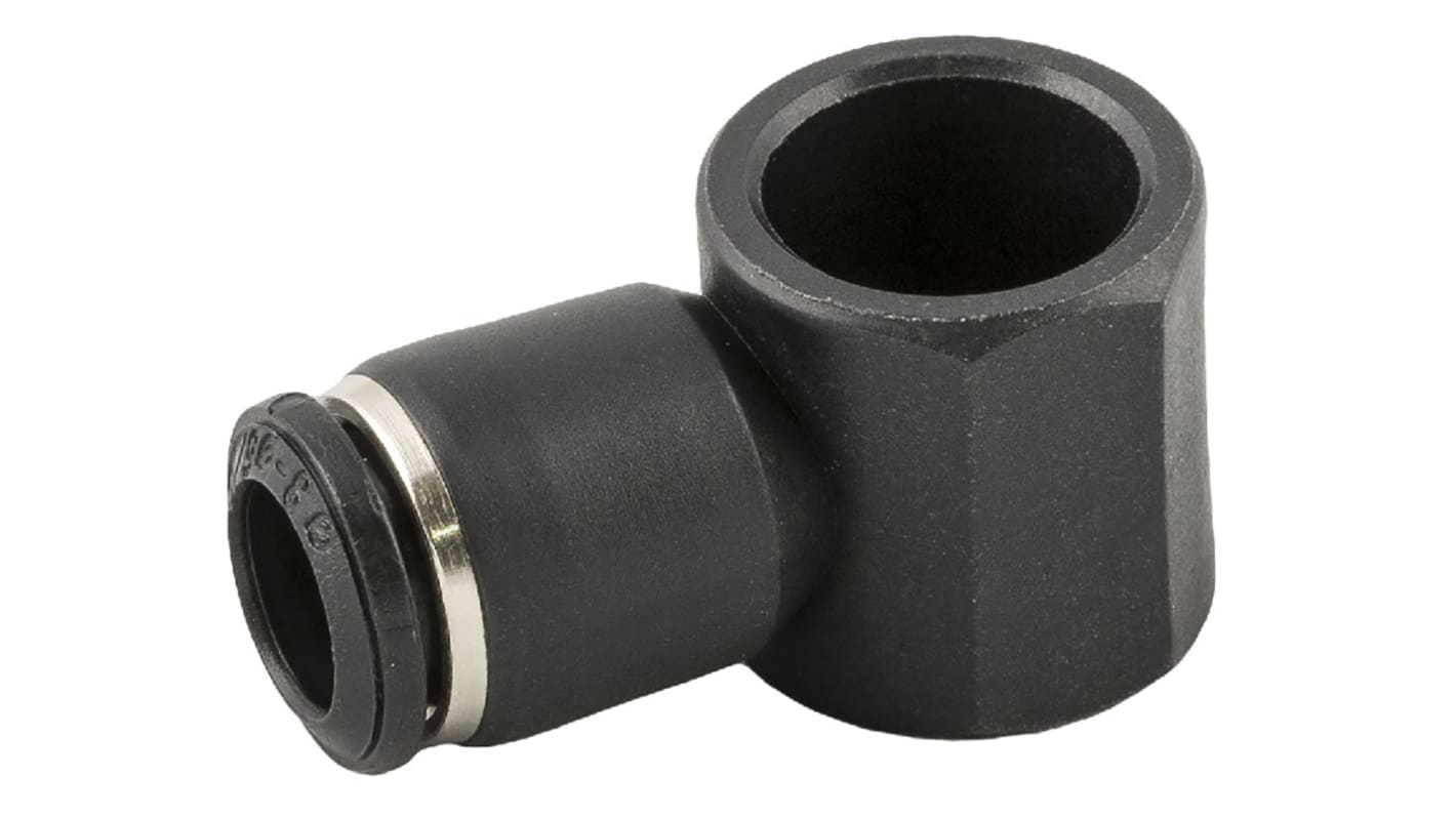 RS PRO Banjo Tube Bodies, M5 Female to Push In 4 mm, Threaded-to-Tube Connection Style