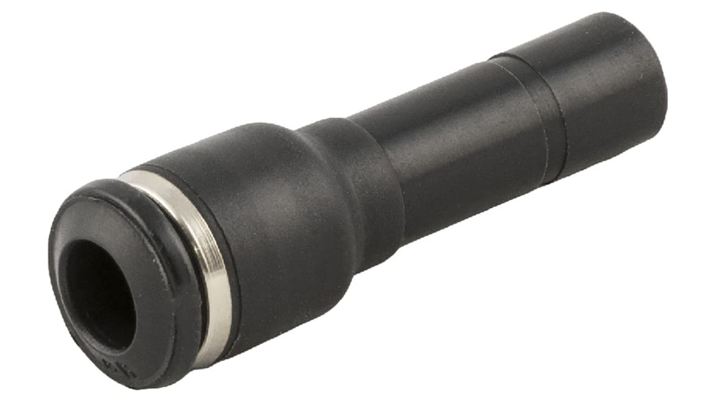 RS PRO Push-in Fitting, Push In 10 mm to Push In 8 mm, Tube-to-Tube Connection Style