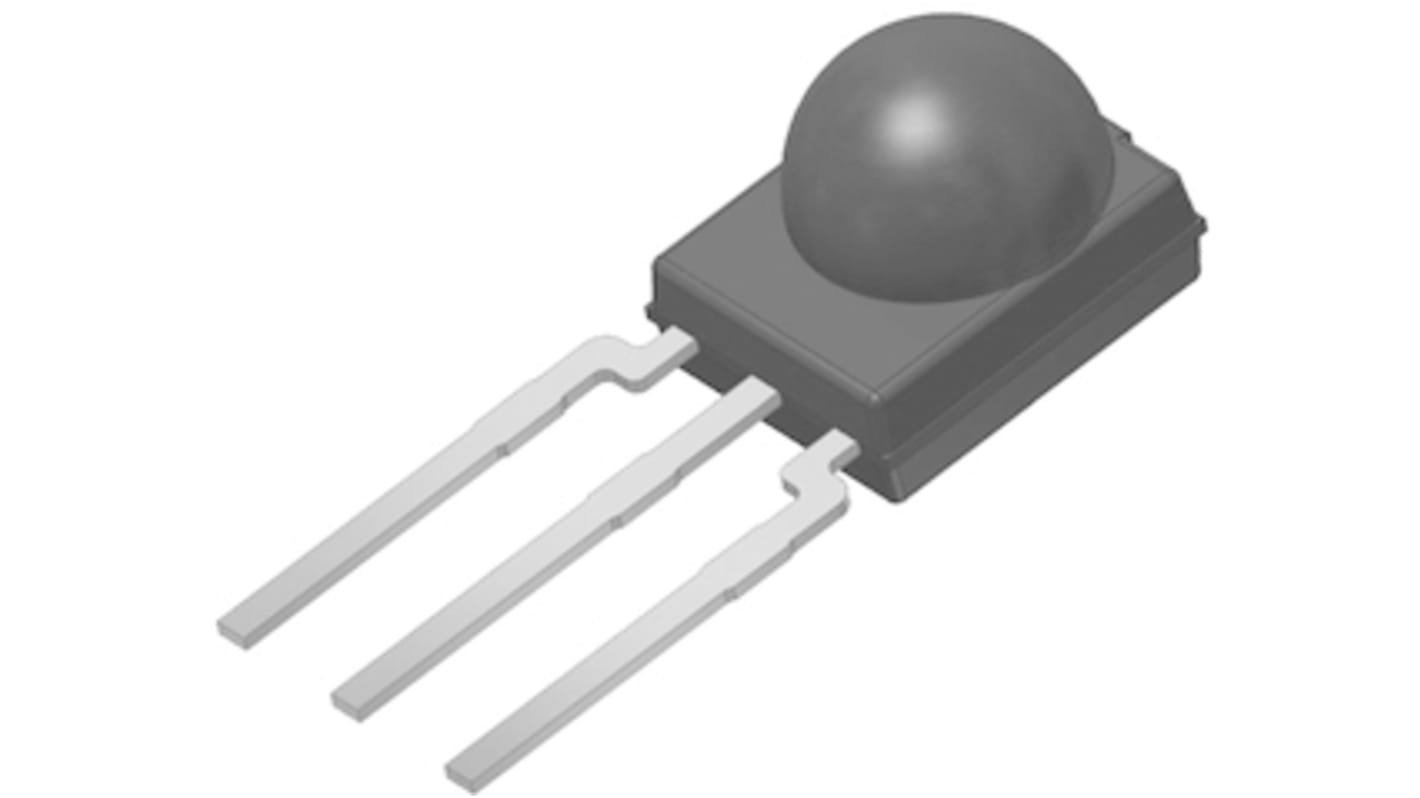Vishay Infrarot-Empfänger 2,5 → 5,5 V 3- Pins 38kHz Fotodetektor, Vorverstärker, max. Bereich 30m ±45°