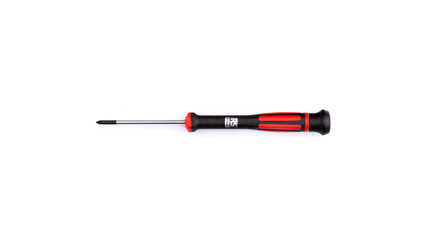 RS PRO Phillips Precision Screwdriver, PH0 Tip, 60 mm Blade RS