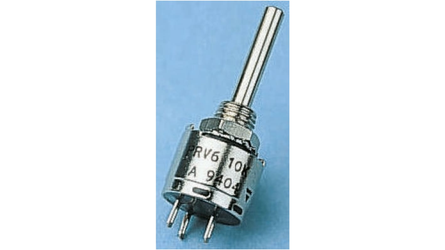 Vishay PRV6, Tafelmontage  Dreh Potentiometer 1kΩ ±20% / 0.75W , Schaft-Ø 3,18 mm