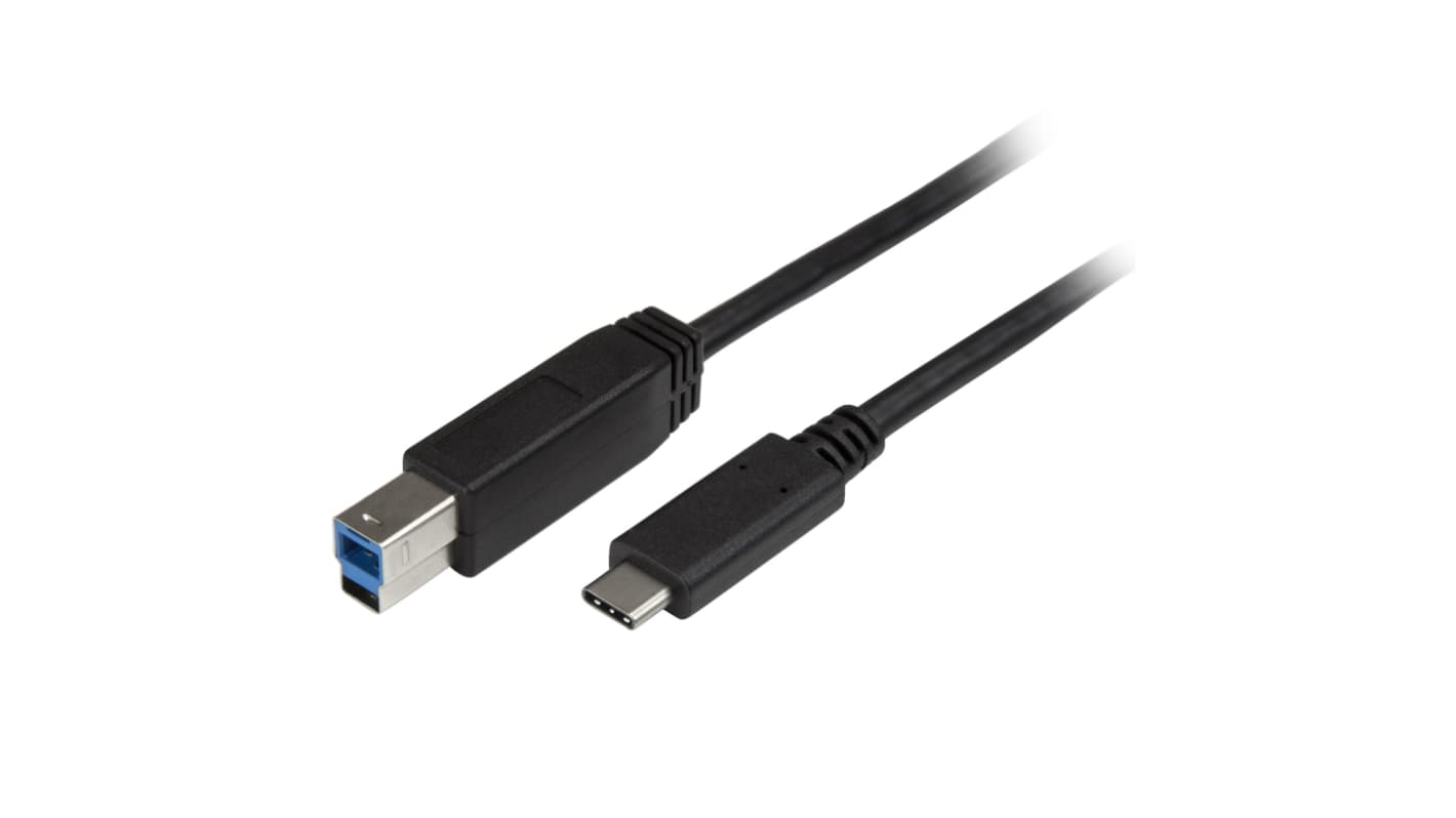 USB315CB2M USB 3.0 Cable, Male USB C to Male USB B USBC to USBB Cable, 2m RS