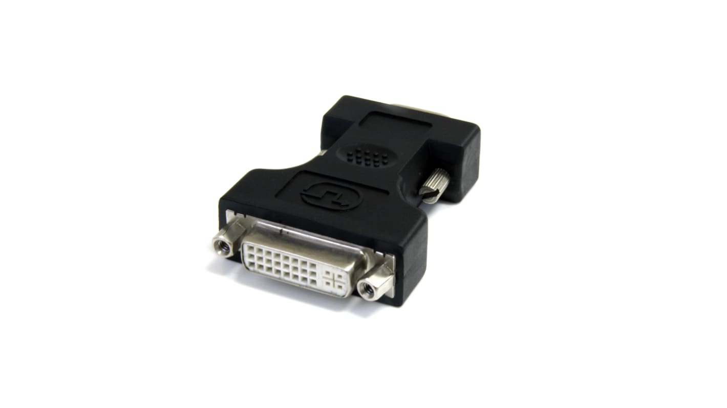 StarTech.com DVI-Kabel A VGA - Stecker B DVI-I - Buchse, 53mm PVC Schwarz