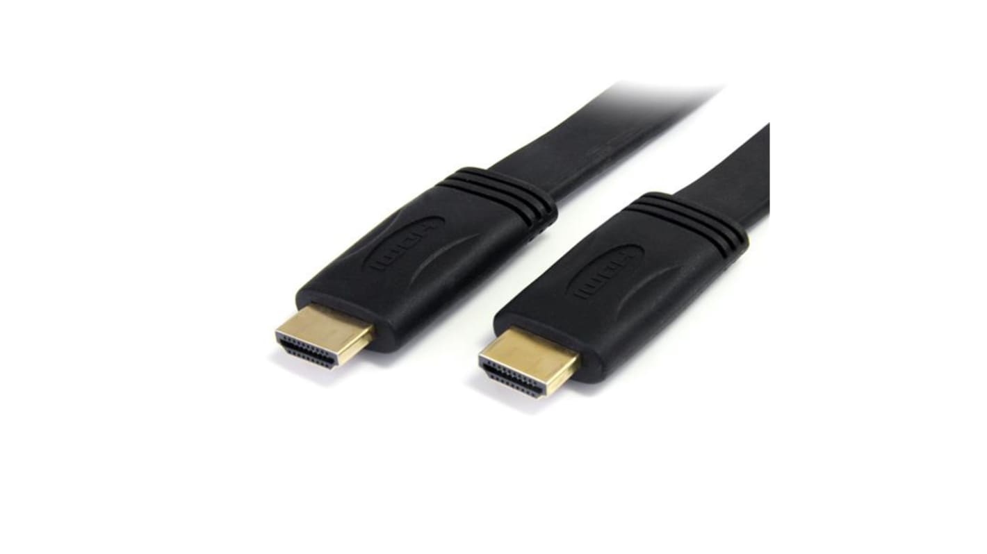 StarTech.com HDMI-Kabel A HDMI Stecker B HDMI Stecker Hohe Geschwindigkeit 4K @ 30Hz max., 5m, Schwarz