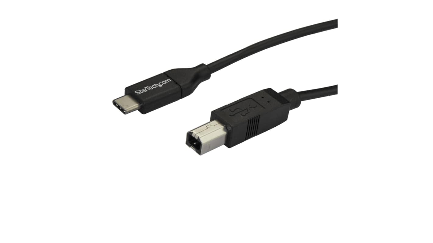 USB2CB2M USB 2.0 Cable, Male USB C to Male USB B USBC