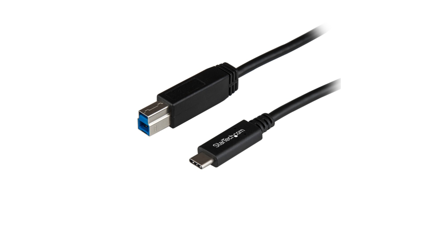 StarTech.com USB 3.1 Cable, Male USB C to Male Micro USB B Cable, 1m