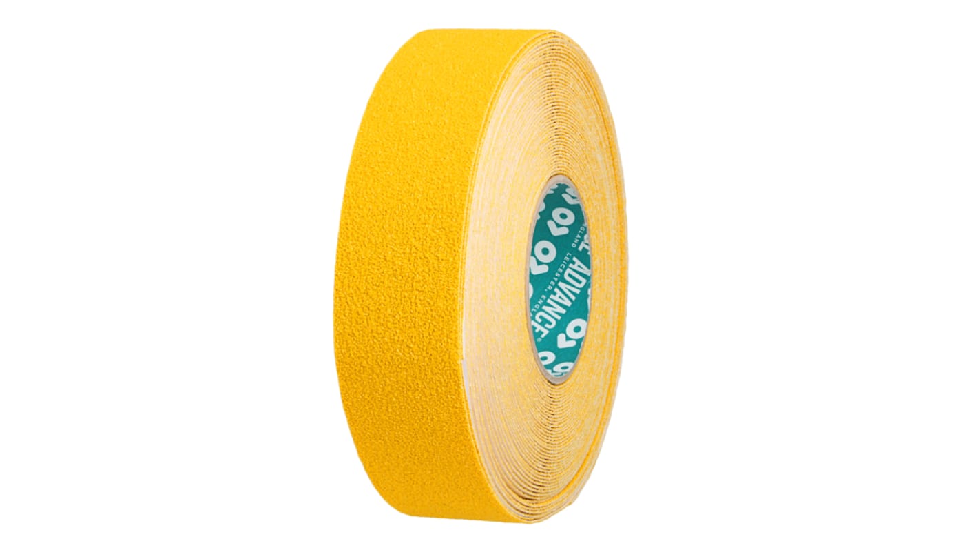 Ruban de Signalisation Jaune Advance Tapes, 50mm x 18m x 1mm