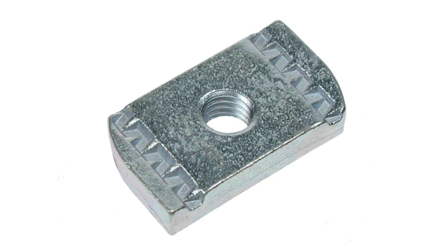 RS PRO Channel Nut, M10, Nut Base Dimensions 8 x 19mm